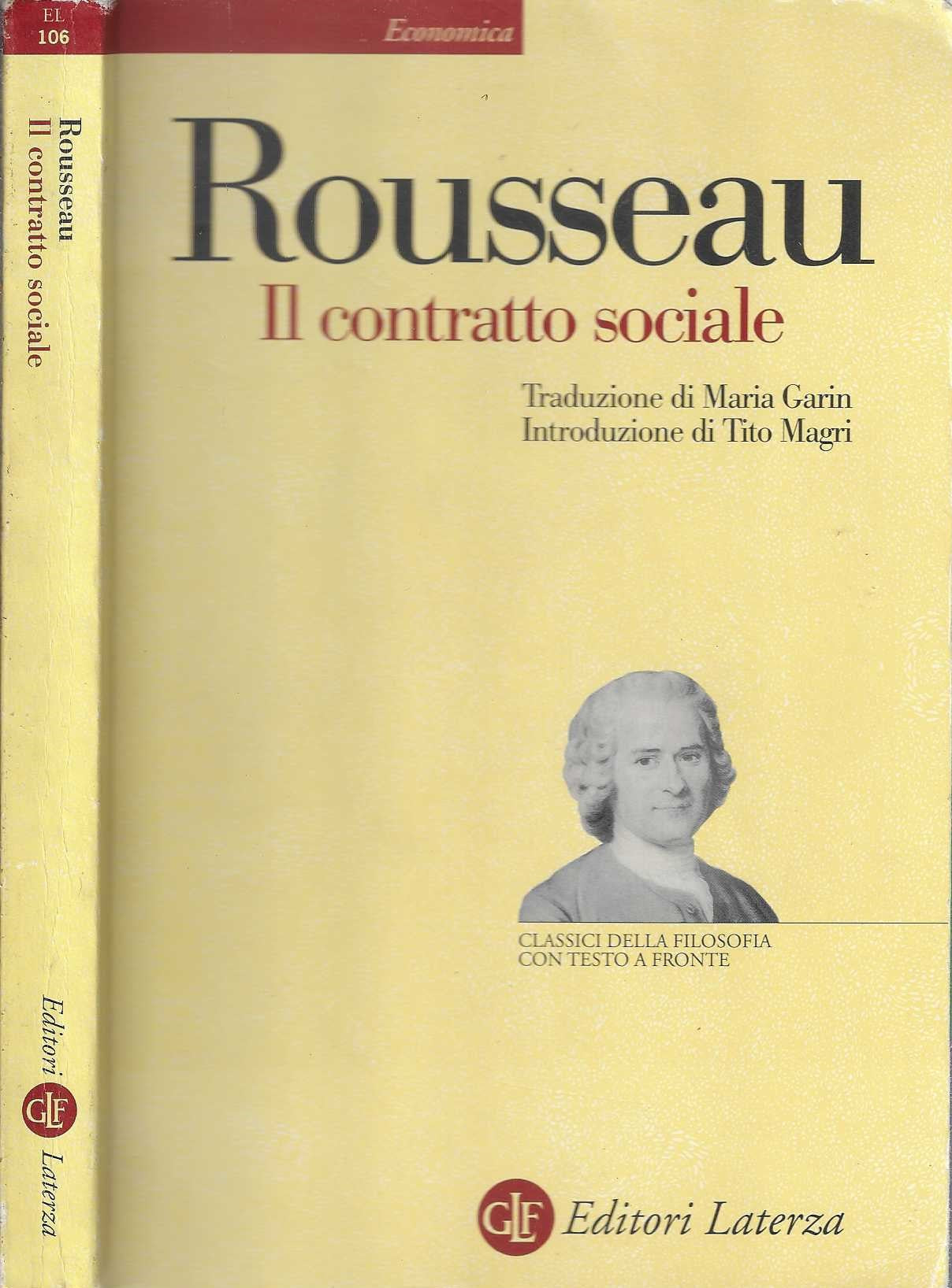 Rousseau - Il contratto sociale