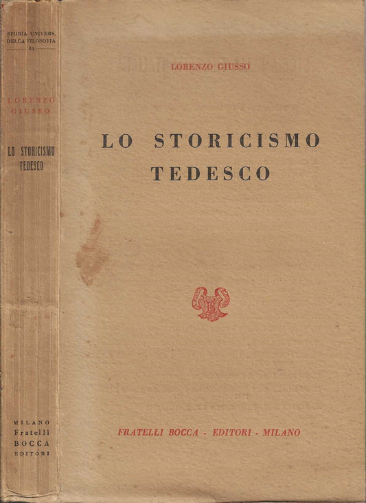 Lo Storicismo Tedesco - Dilthey | Simmel | Spengler