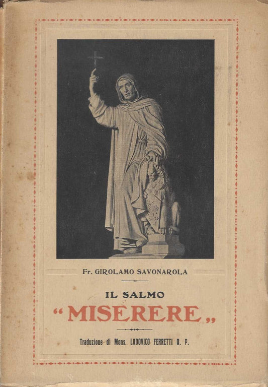 Il salmo Miserere di Fr. Girolamo Savonarola