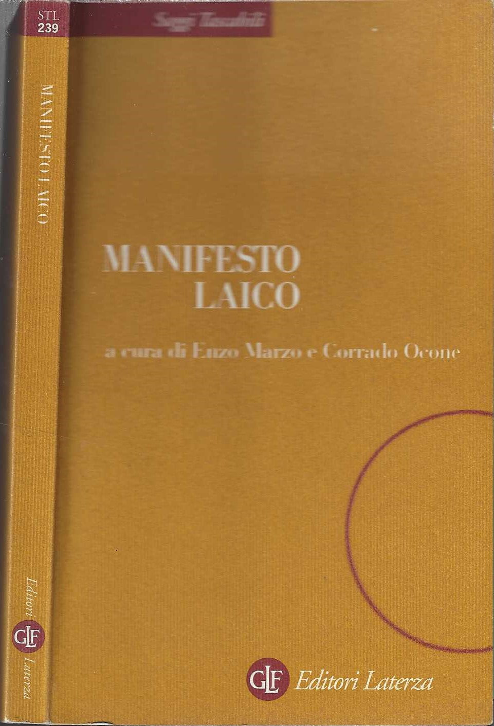 Manifesto laico di E. Marzo, C. Ocone