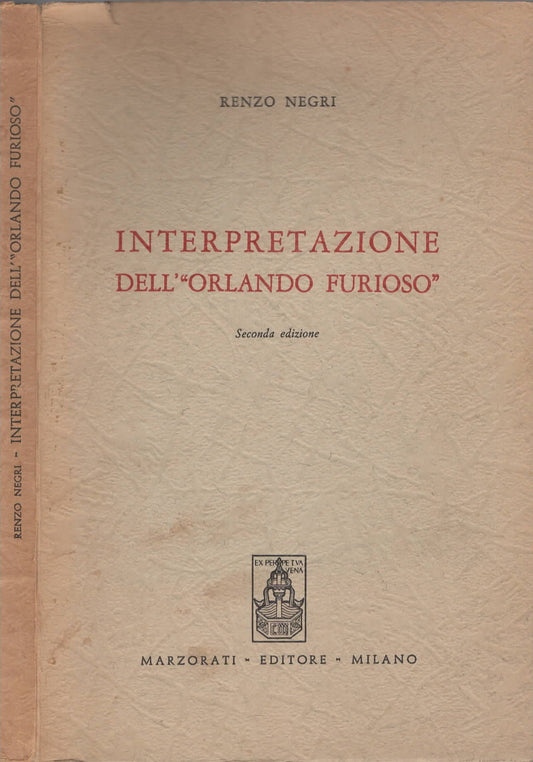 Interpretazione dell'Orlando Furioso di Renzo Negri