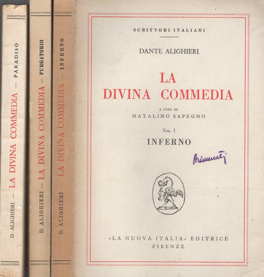 La Divina Commedia Inferno, Purgatorio, Paradiso