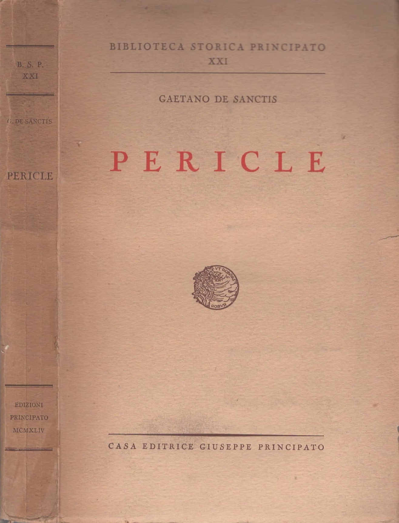Pericle di Gaetano De Sanctis