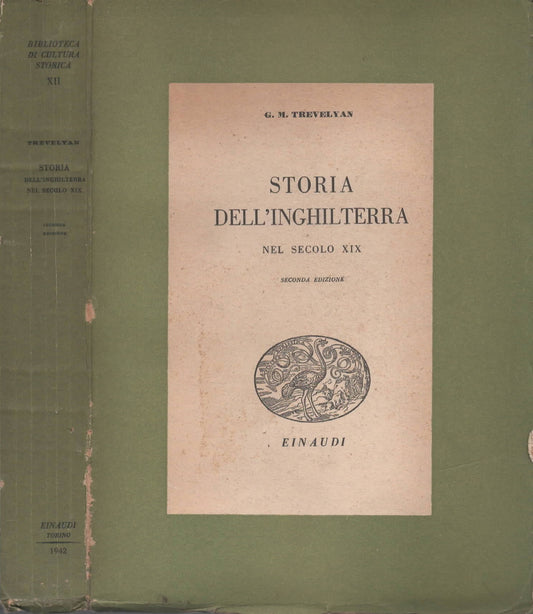 Storia Dell'inghilterra Nel Secolo XIX (Seconda Edizione)