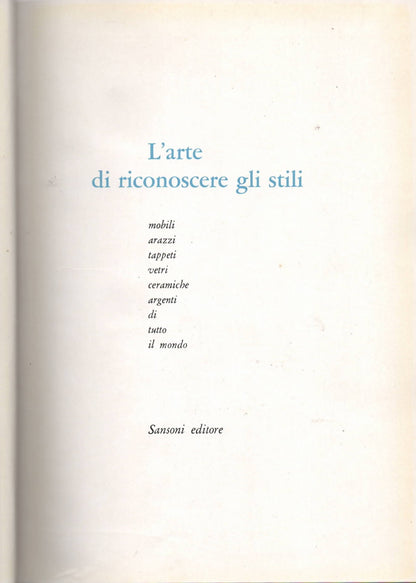 L'arte di riconoscere gli stili