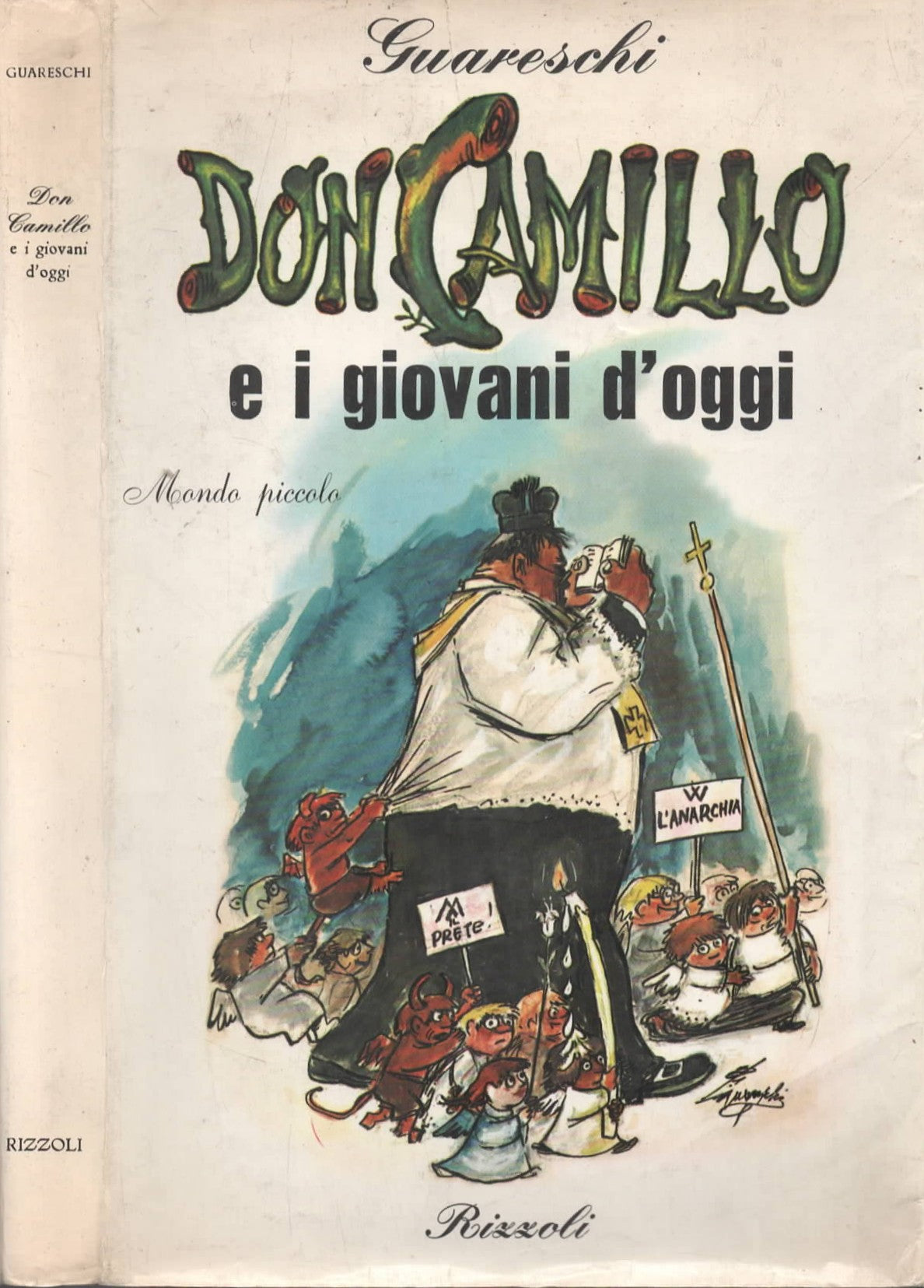 Don Camillo e i giovani d'oggi. Mondo piccolo di Guareschi Rizzoli II edizione