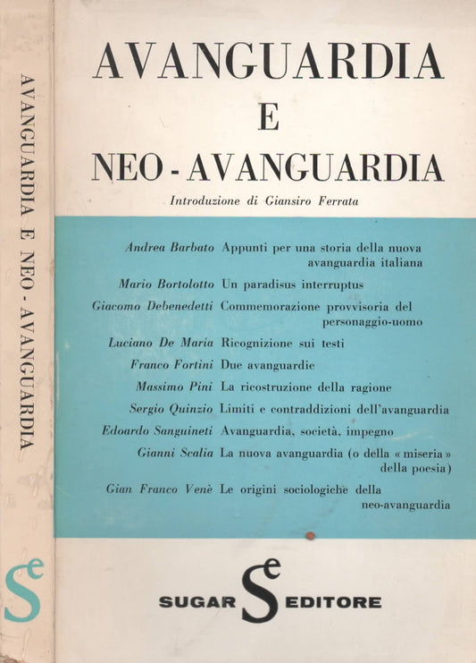 Avanguardia e neo-avanguardia