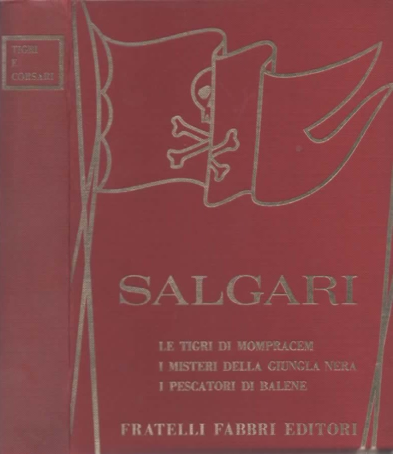 Salgari 3 volumi in custoia - Fabbri 1968