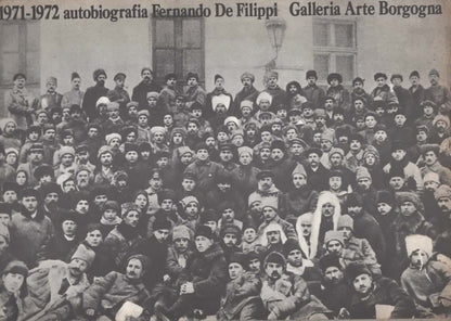 1971-1972 Autobiografia Fernando De Filippi - Galleria Arte Borgogna