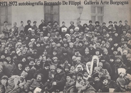 1971-1972 Autobiografia Fernando De Filippi - Galleria Arte Borgogna