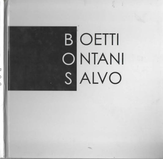 Alighiero Boetti, Luigi Ontani, Salvo opere scelte (BOS)