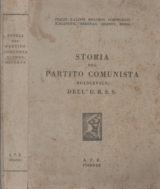 Storia del partito comunista bolscevico dell'U.R.S.S.