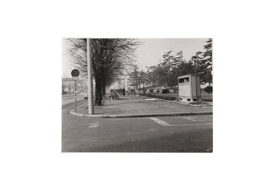 Vecchia fotografia di Via XX settembre Brescia