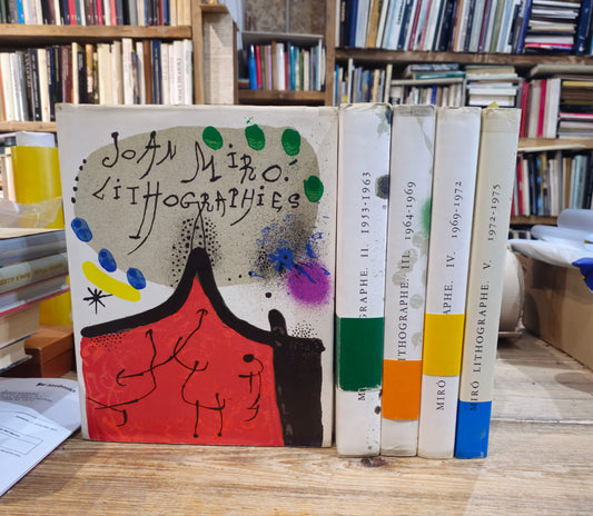 Joan Miro'. Litographe. Paris, Maeght, 1972 - 1977