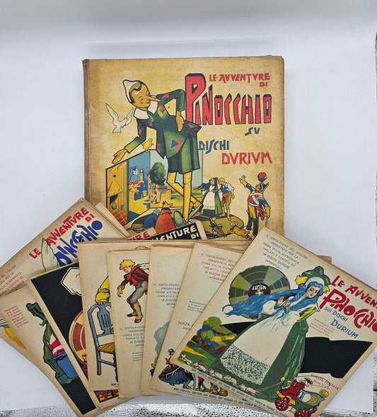 Le avventure di pinocchio su dischi Durium. 1933 *