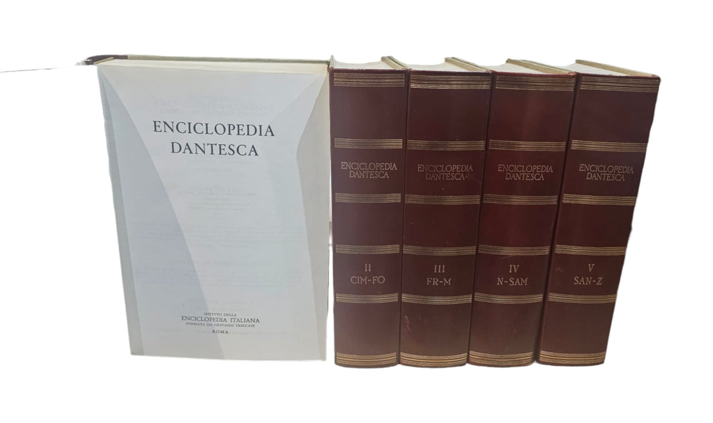 Enciclopedia Dantesca 5 vol.