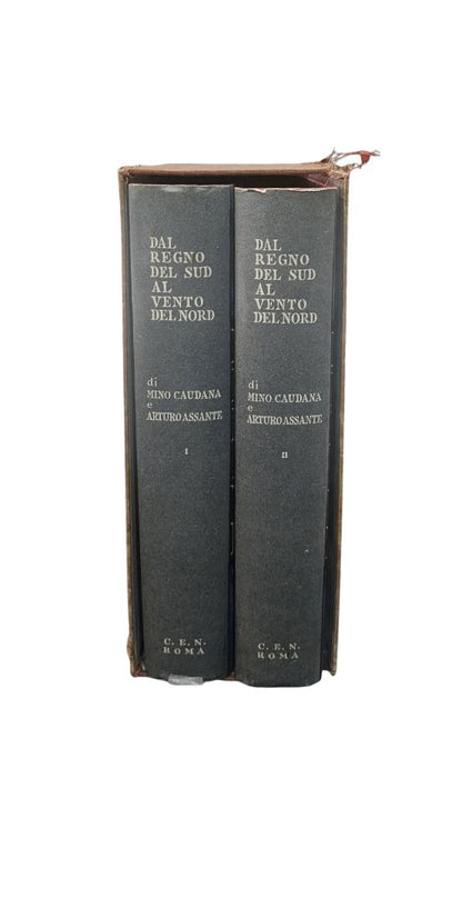 Dal regno del sud al vento del nord di Mino Caudana, Arturo Assante 2 volumi