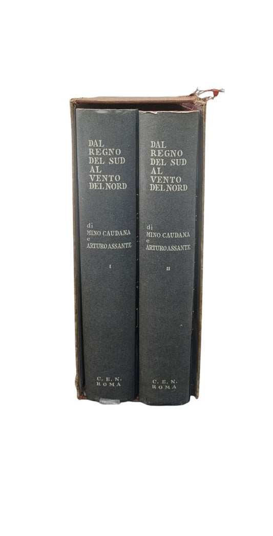Dal regno del sud al vento del nord di Mino Caudana, Arturo Assante 2 volumi