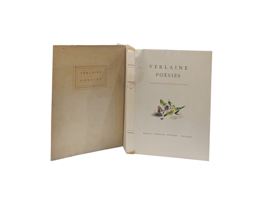 Verlaine poésies aquarelles de Filippo de Pisis - IOLIBROCARMINE