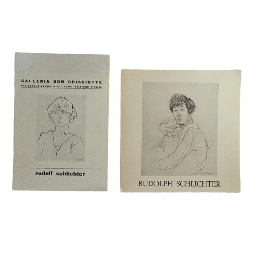 3 brochure di Rudolf Schlichter