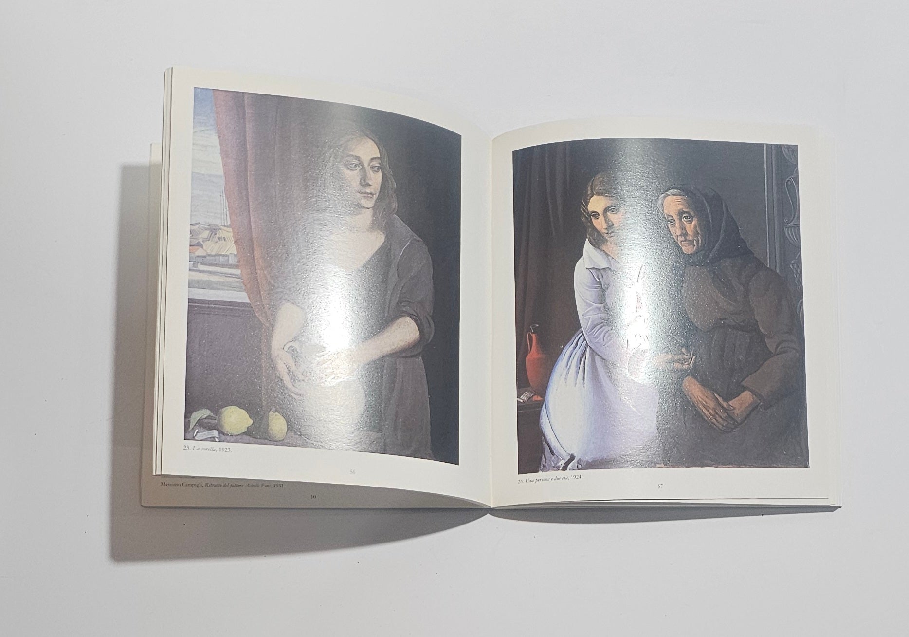 Interno catalogo Achille Funi immagini e testi arte italiana