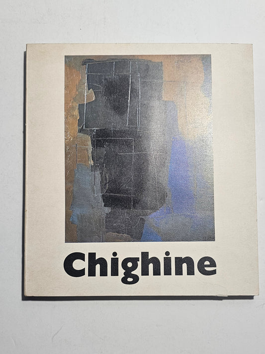 Copertina catalogo Alfredo Chighine arte astratta
