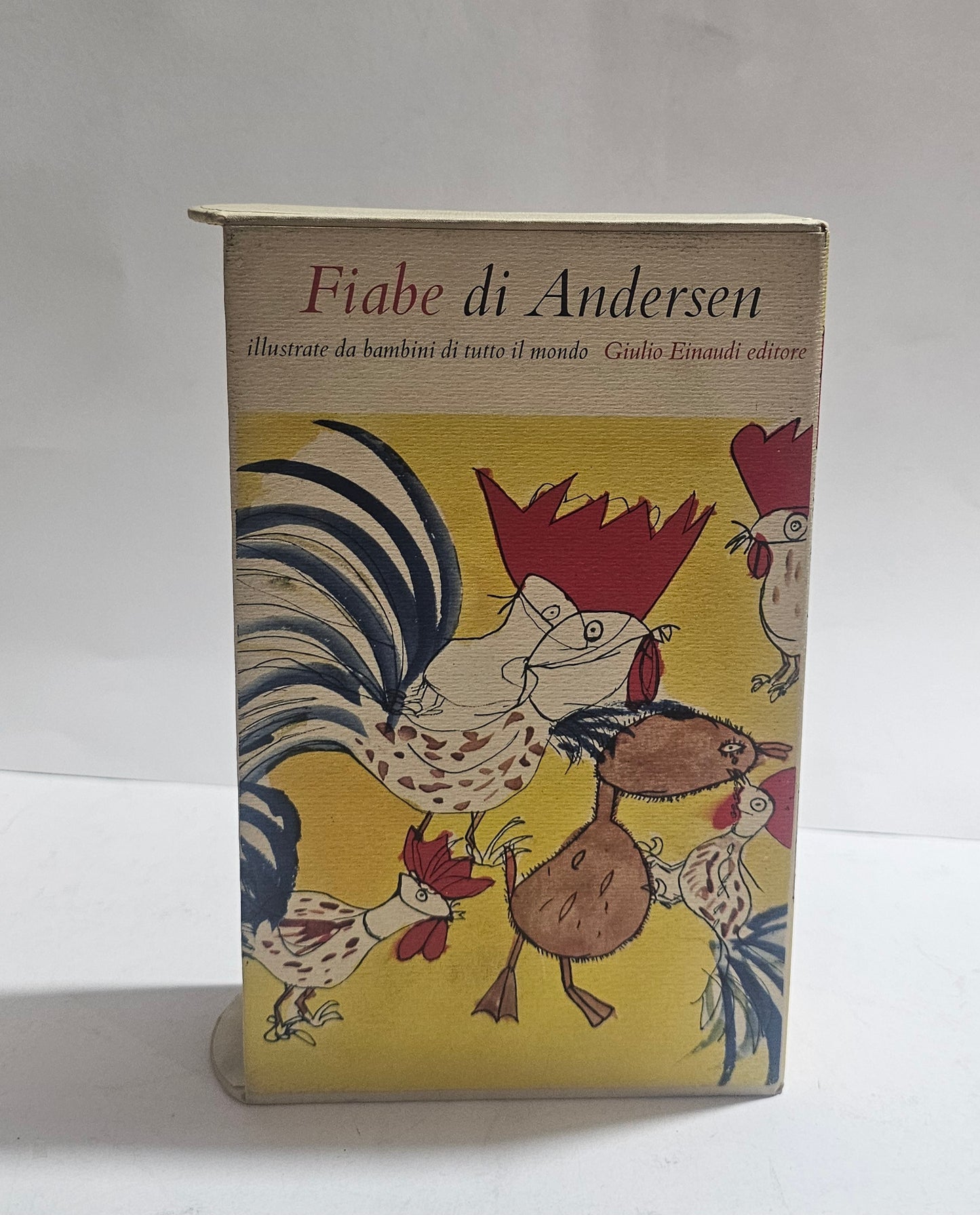 Fiabe di Andersen edizione Einaudi I Millenni 1955 cofanetto anteriore