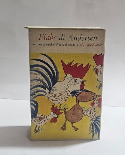 Fiabe di Andersen edizione Einaudi I Millenni 1955 cofanetto anteriore