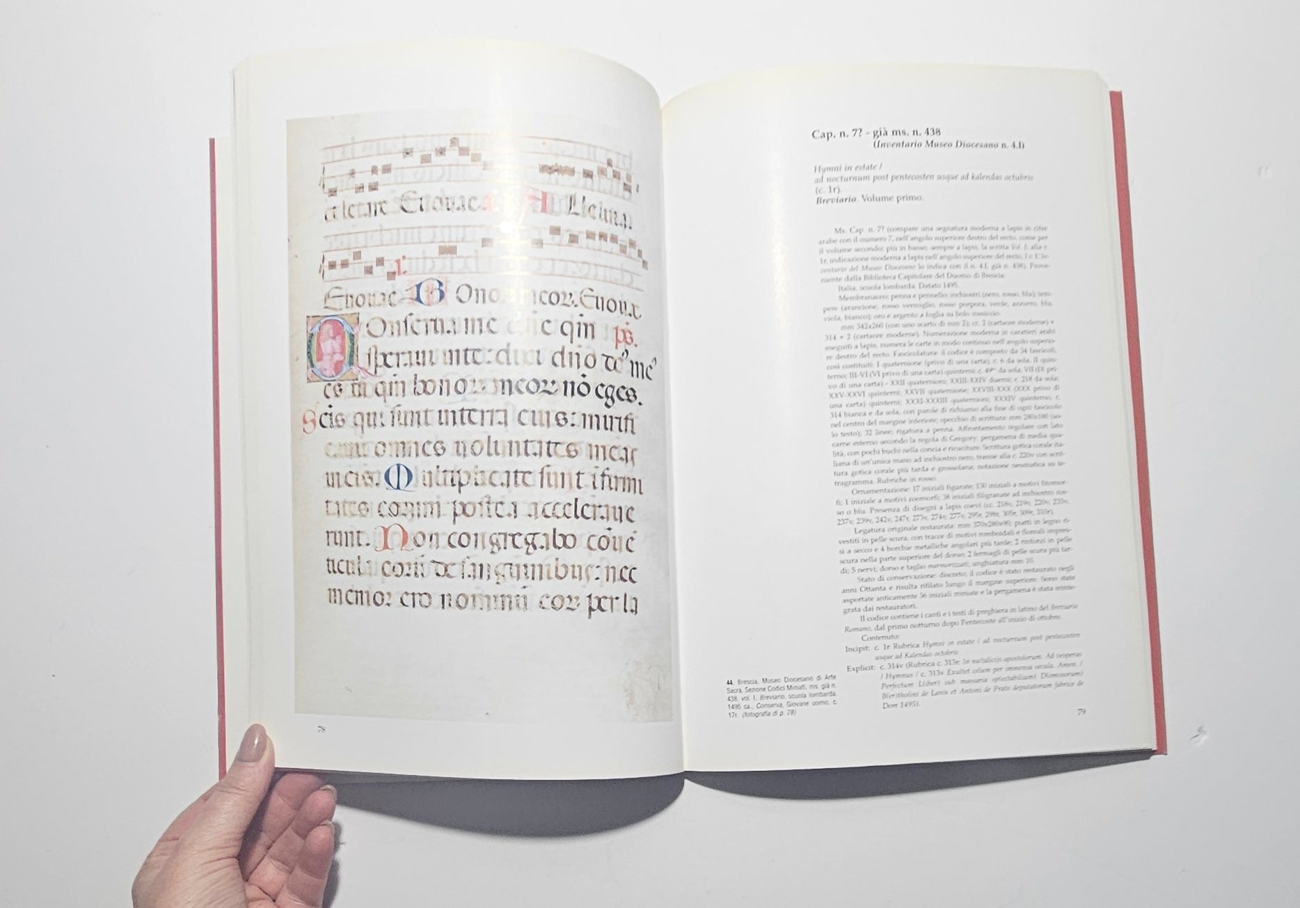 pagina interna con manoscritto miniato medievale iolibrocarmine
