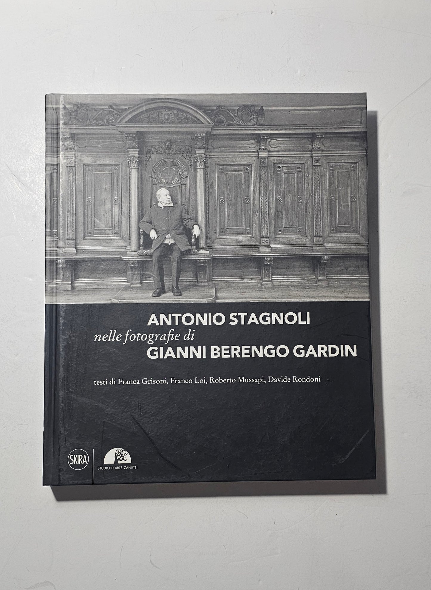 Antonio Stagnoli nelle fotografie di Gianni Berengo Gardin edizione Skira iolibrocarmine