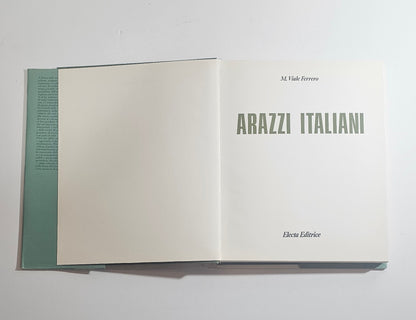 frontespizio libro arazzi italiani viale ferrero electa