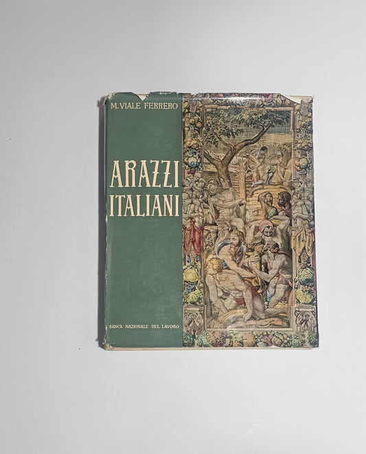 Copertina libro Arazzi italiani M Viale Ferrero