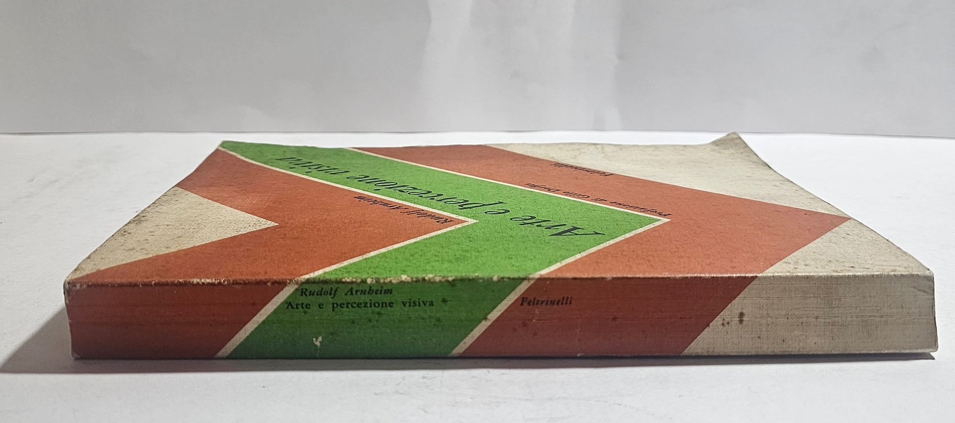 Arte e percezione visiva Rudolf Arnheim libro teoria arte gestalt dorso