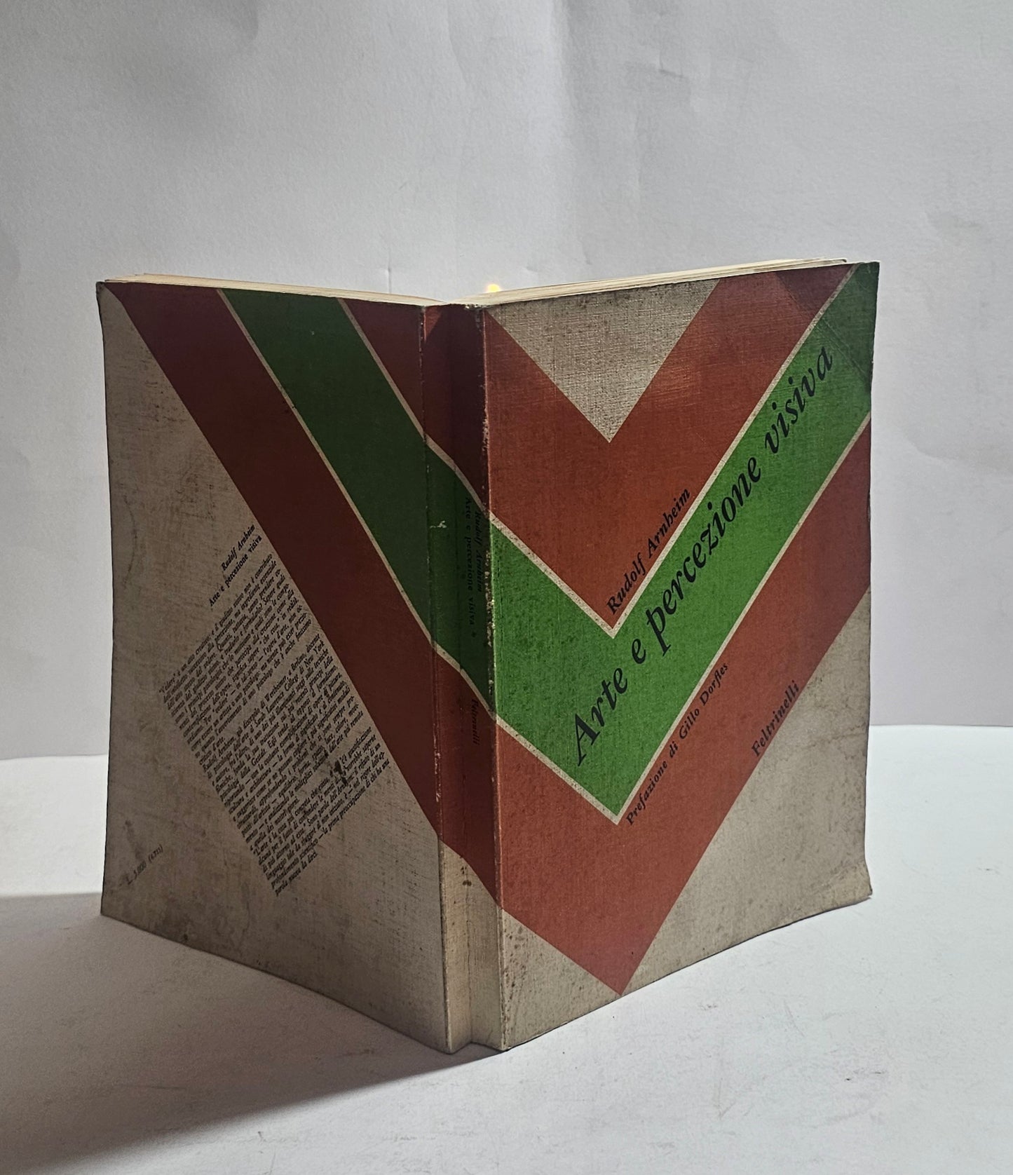 Arte e percezione visiva Rudolf Arnheim libro teoria arte gestalt copertina