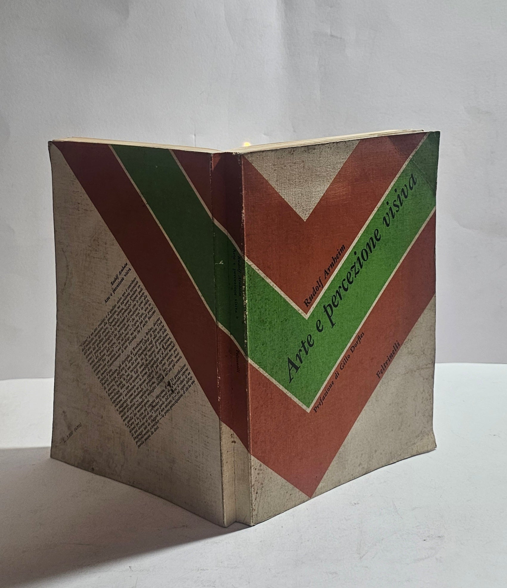 Arte e percezione visiva Rudolf Arnheim libro teoria arte gestalt copertina