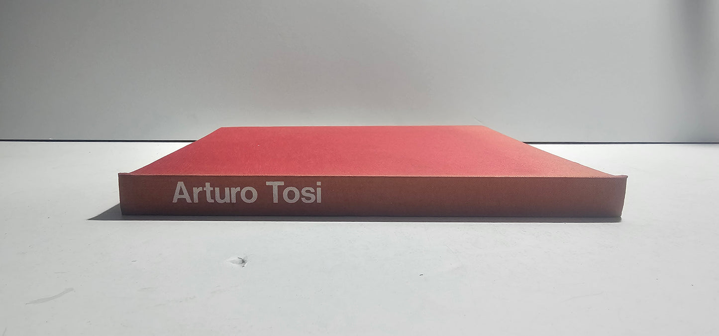 Dorso libro Arturo Tosi catalogo arte
