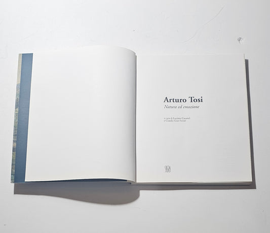 Frontespizio Arturo Tosi catalogo illustrato arte italiana iolibrocarmine