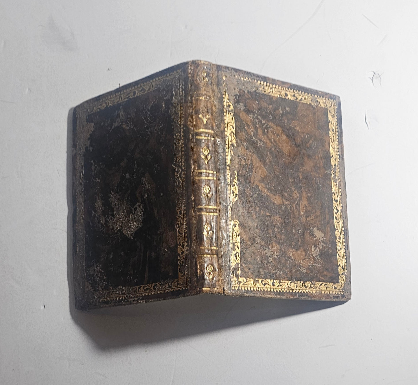 Legatura coeva in piena pelle del trattato medico di Bilguer Venezia 1771 Iolibrocarmine