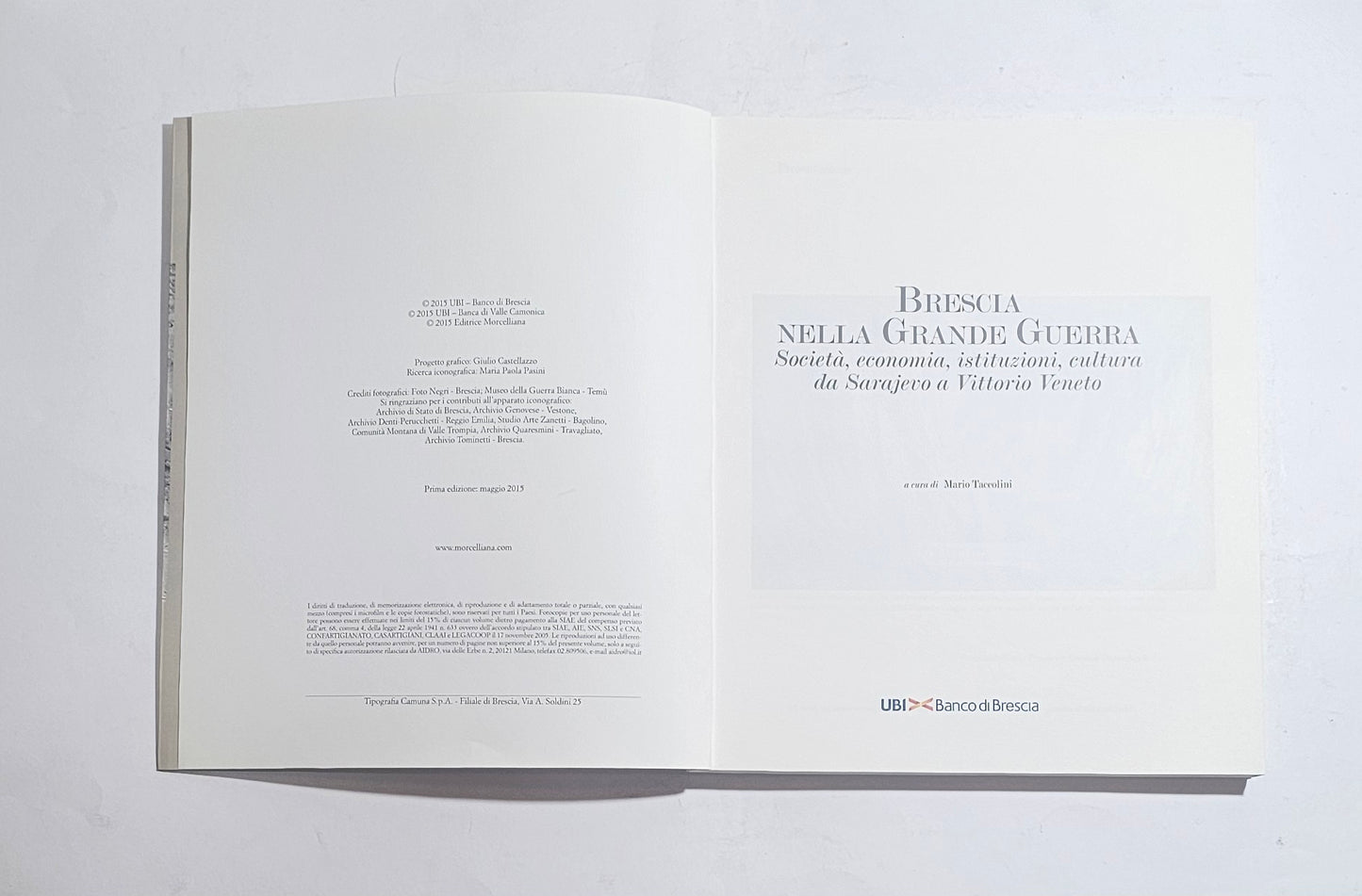 Brescia nella Grande Guerra – Società economia istituzioni cultura | UBI Brescia