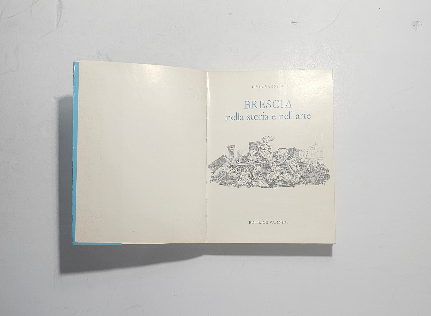 Frontespizio del libro Brescia nella storia e nell’arte pubblicato da Editrice Vannini – iolibrocarmine