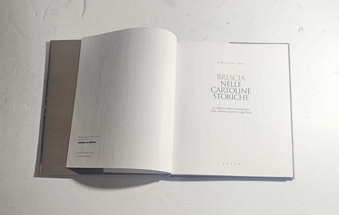 Frontespizio Brescia nelle Cartoline Storiche di Marcello Zane iolibrocarmine