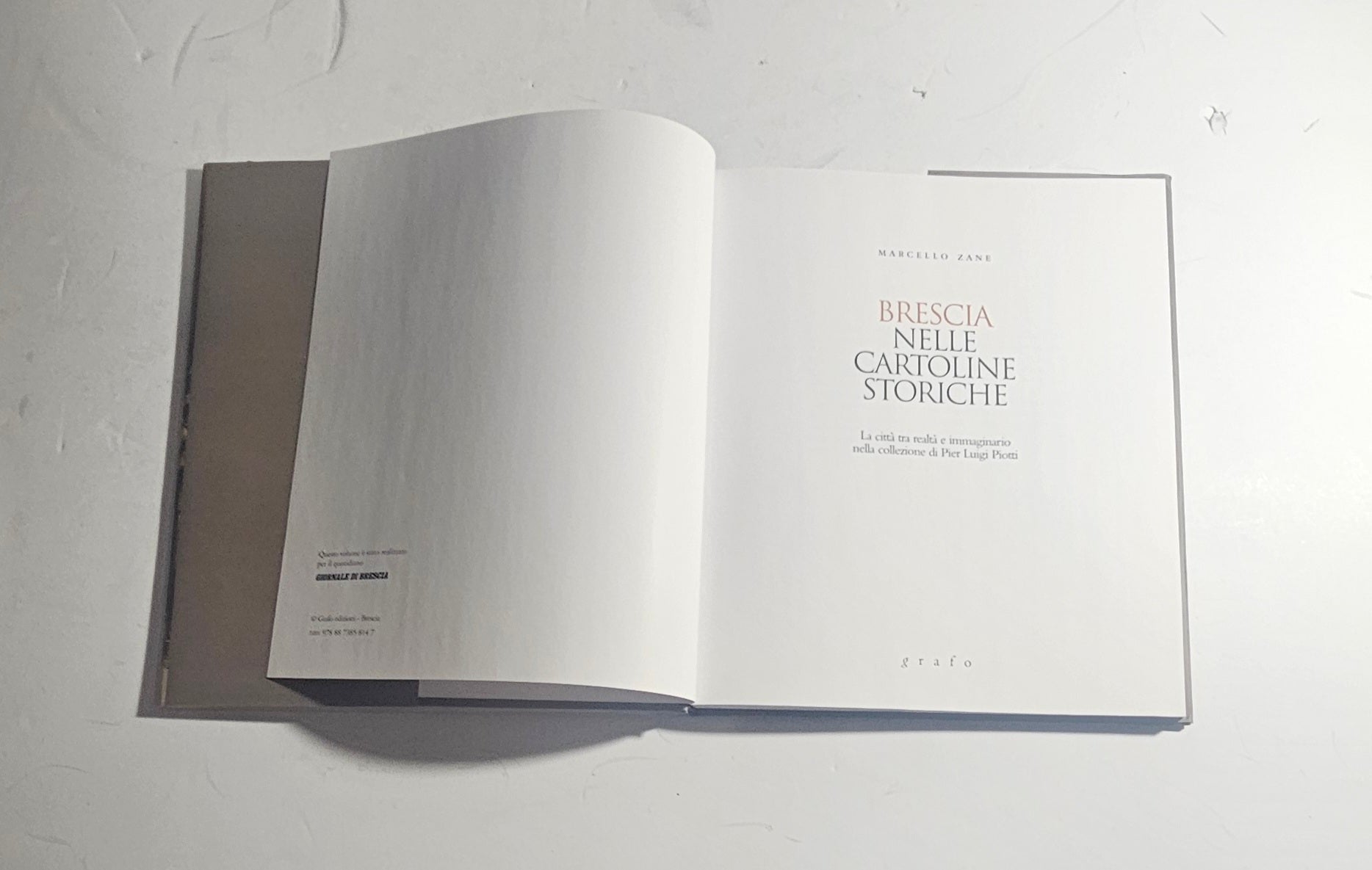 Frontespizio Brescia nelle Cartoline Storiche di Marcello Zane iolibrocarmine