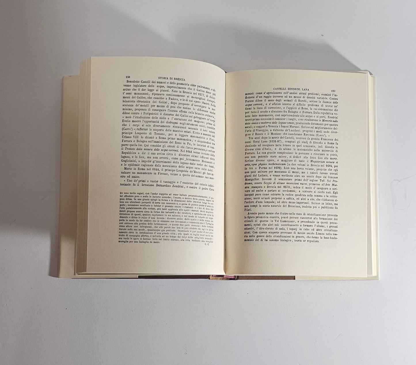 Pagine interne libro storico Brescia incisioni io libro carmine
