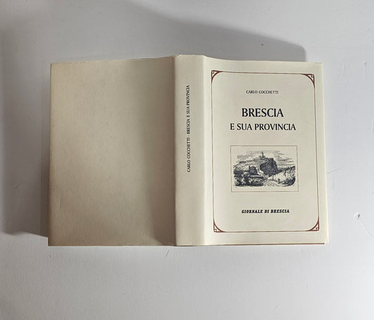Libro Brescia e sua provincia Cocchetti ristampa anastatica io libro carmine
