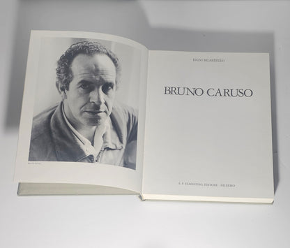 frontespizio e ritratto opere Bruno Caruso disegni io libro carmine
