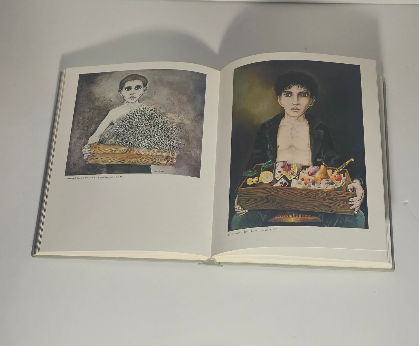 Pagine interne opere Bruno Caruso disegni io libro carmine
