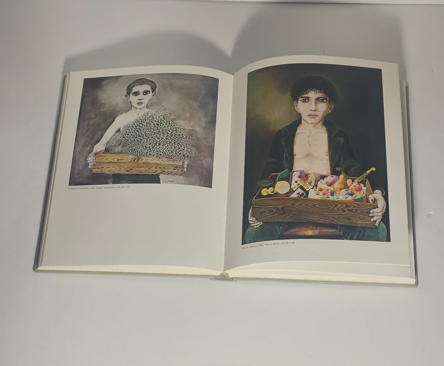 Pagine interne opere Bruno Caruso disegni io libro carmine
