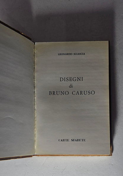Frontespizio Disegni di Bruno Caruso Leonardo Sciascia
