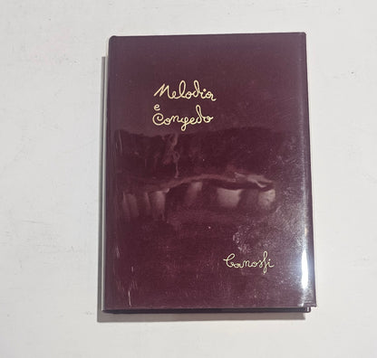 Melodia e Congedo di Angelo Canossi copertina del libro piatto anteriore