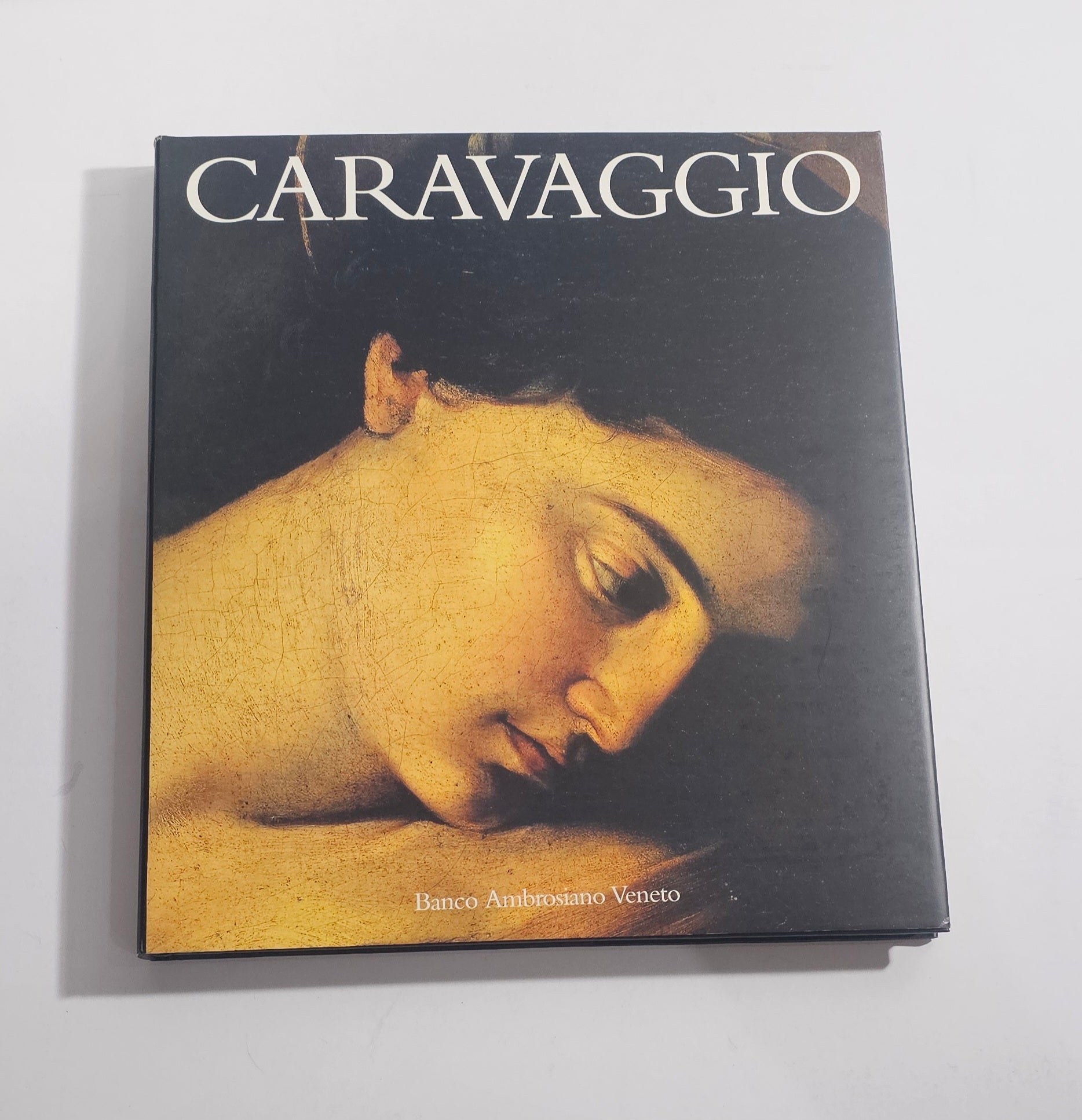caravaggio libro arte piatto anteriore banco ambrosiano veneto pittura barocca